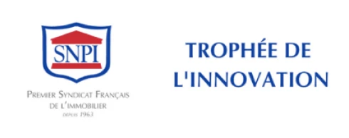 Logo Trophée de l’innovation SNPI × RENT 2023